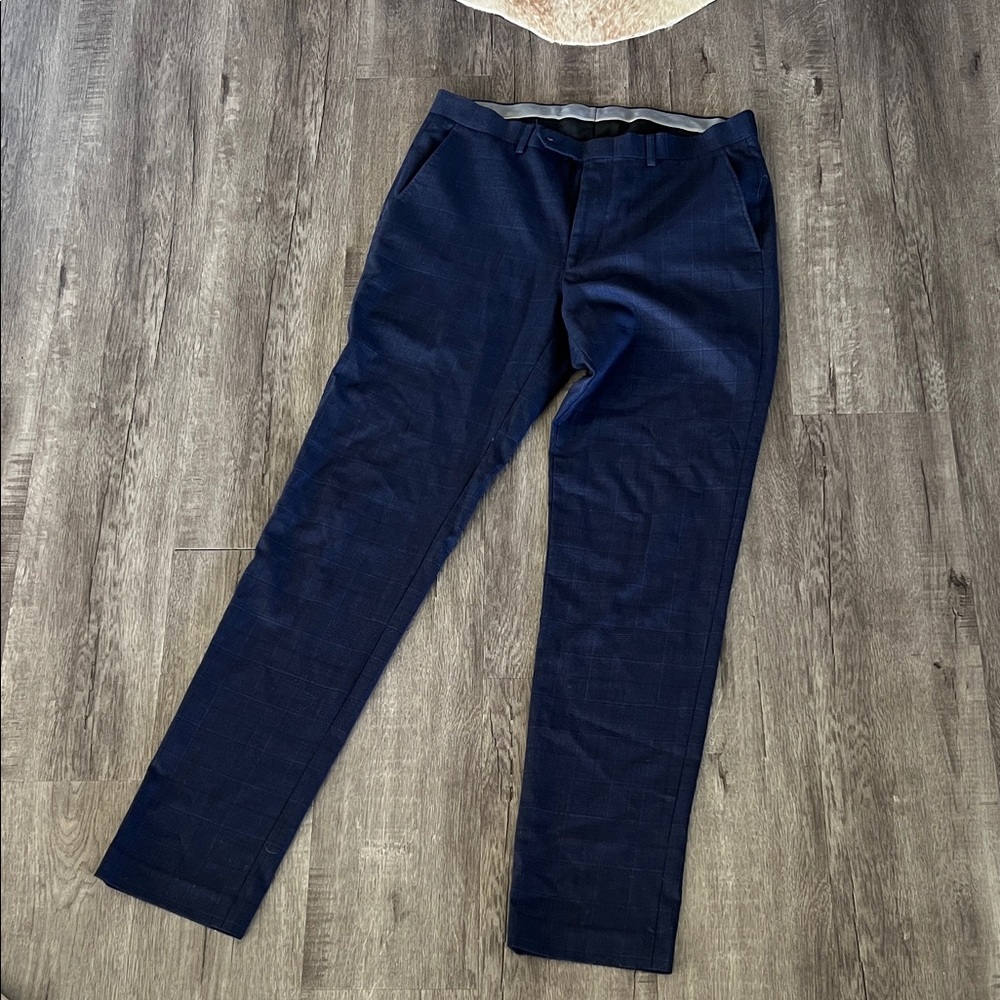 Bar III Dark Navy Dress Pants - Slim Modern Fit